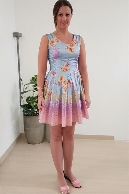 Mujeres con lindos vestidos