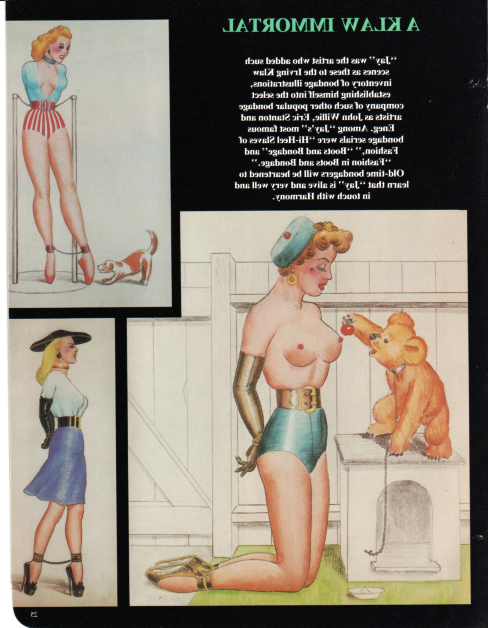 Magazine vintage Magazine Bondage Photo Treasures