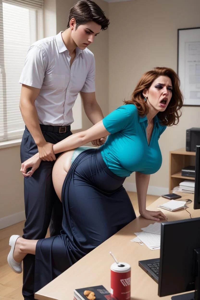 AI generó Hentai, mamá hijo, incesto Roughsex.