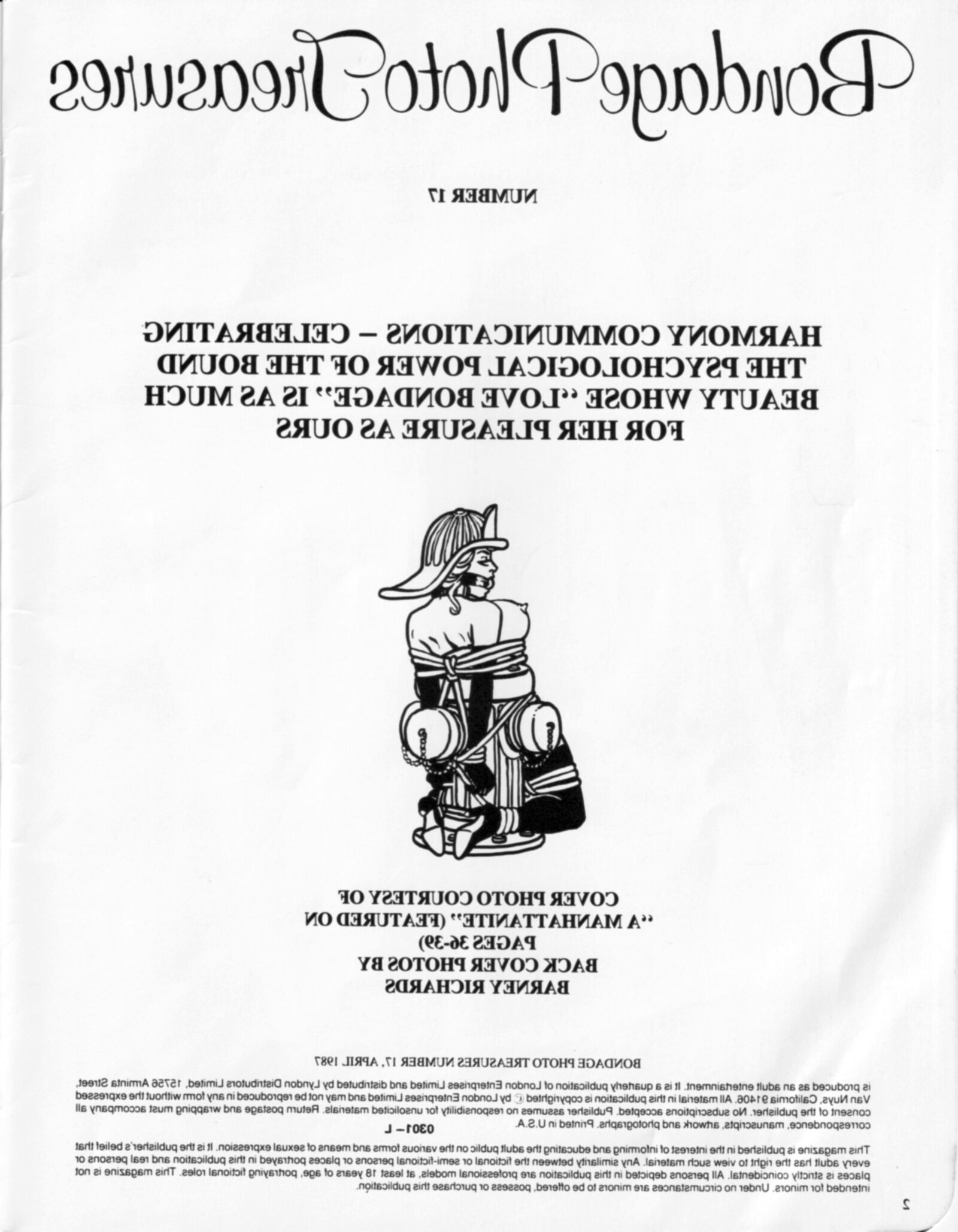 Magazine vintage Magazine Bondage Photo Treasures