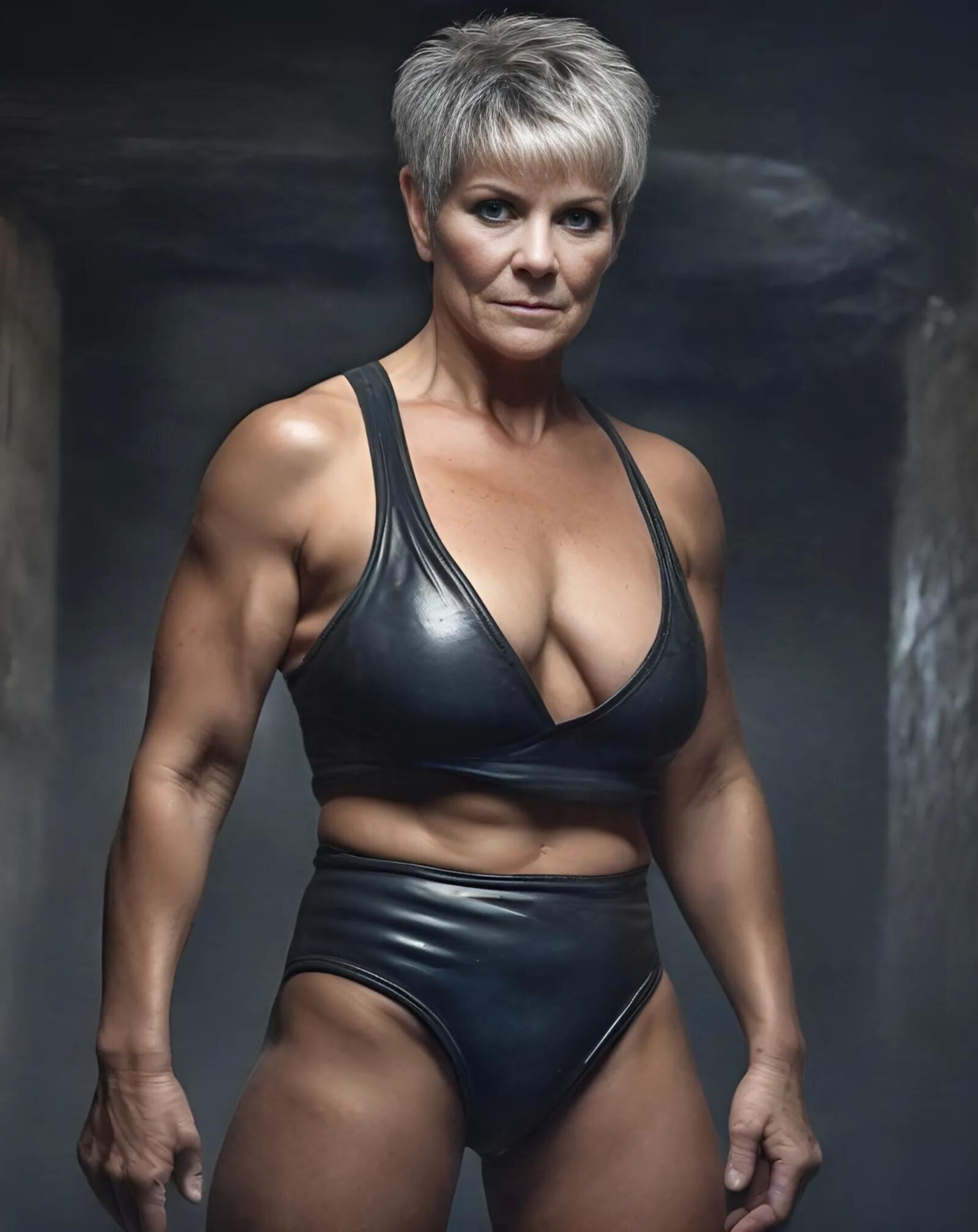 AI Granny Wrestler