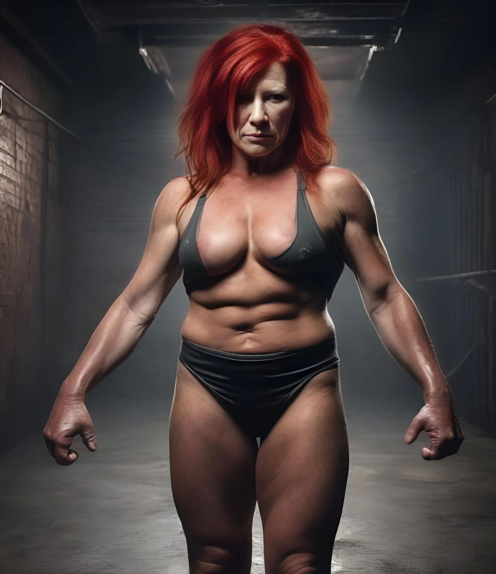 AI Granny Wrestler