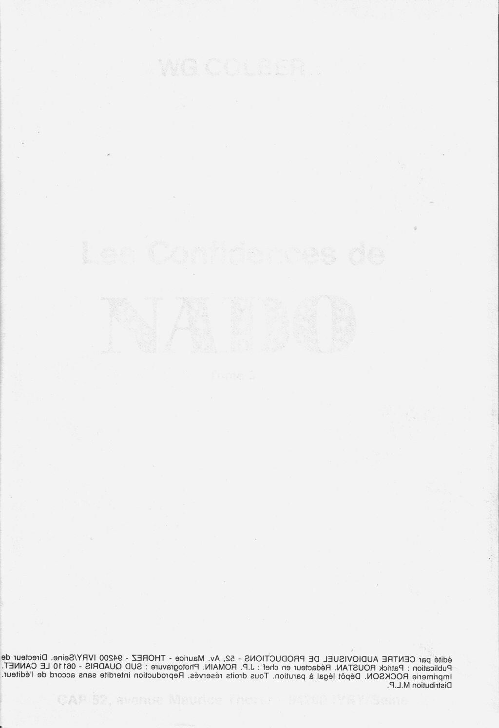 Les Confidences de Nado FRENCH