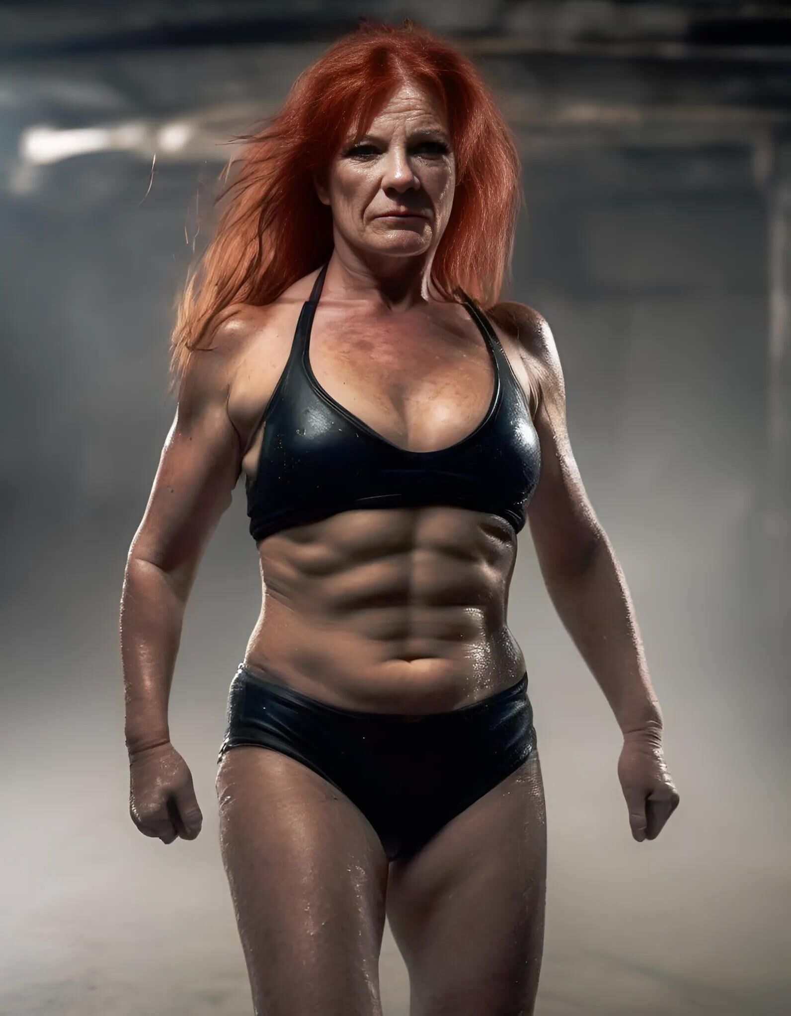 AI Granny Wrestler