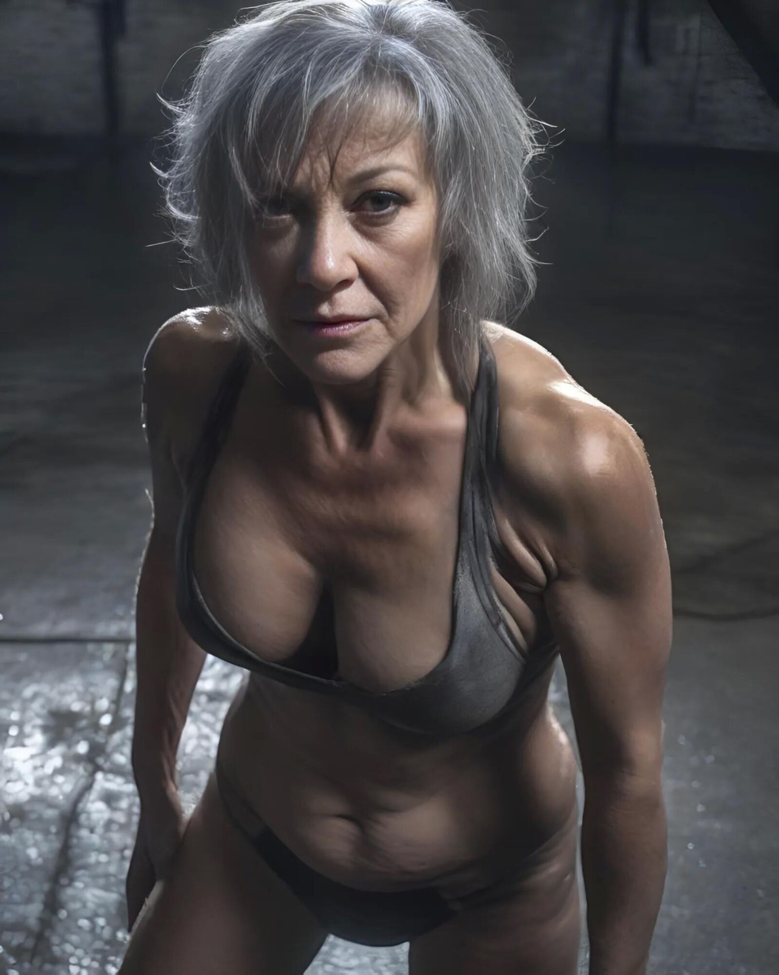 AI Granny Wrestler