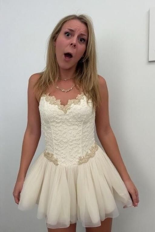 Mujeres con lindos vestidos