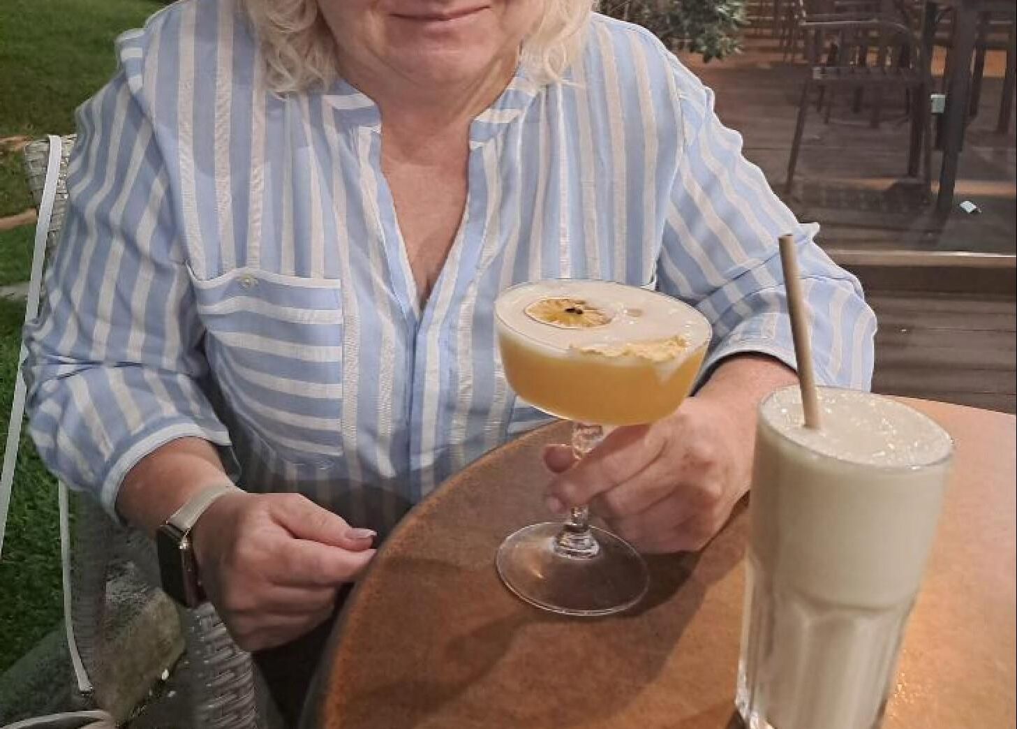 My wife has always loved good swim, good drink and good sex!