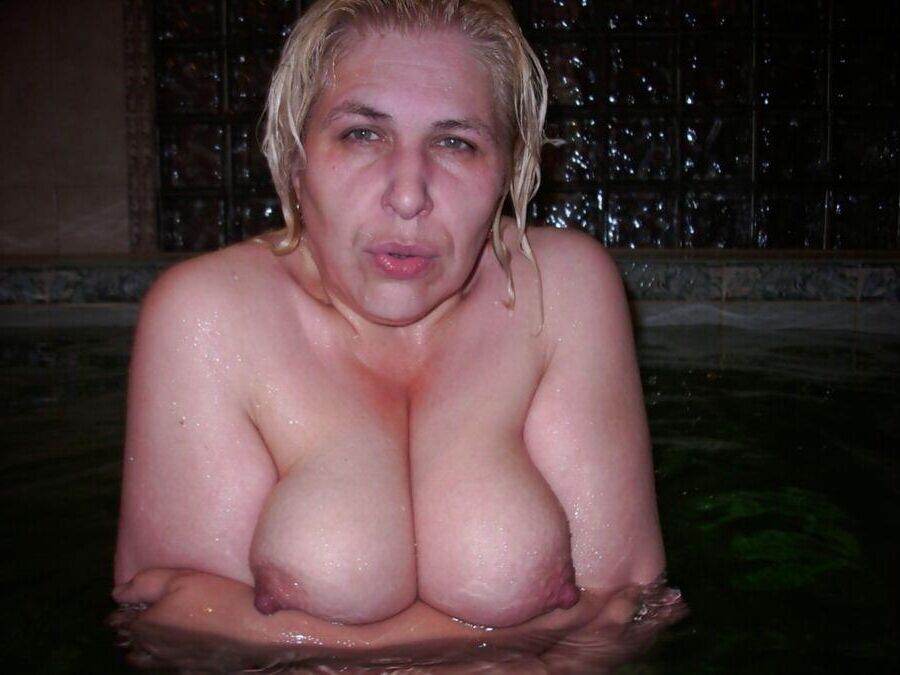 BBW mature blonde Anna from Moscow