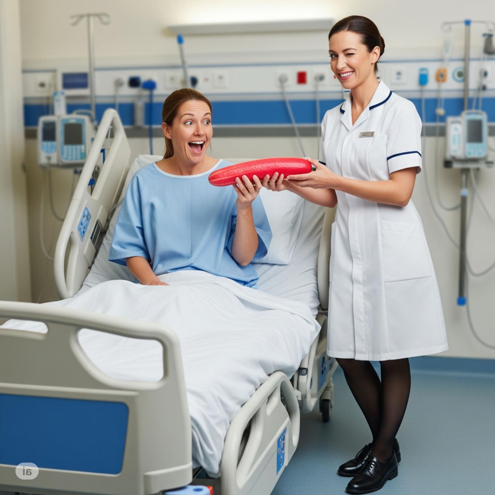 Partie de l'hôpital d'IA