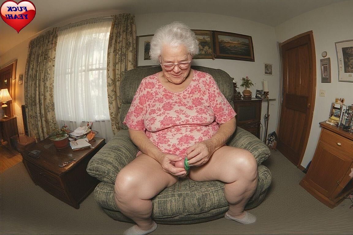 FUCK YEAH! Granny is having a GREAT time!