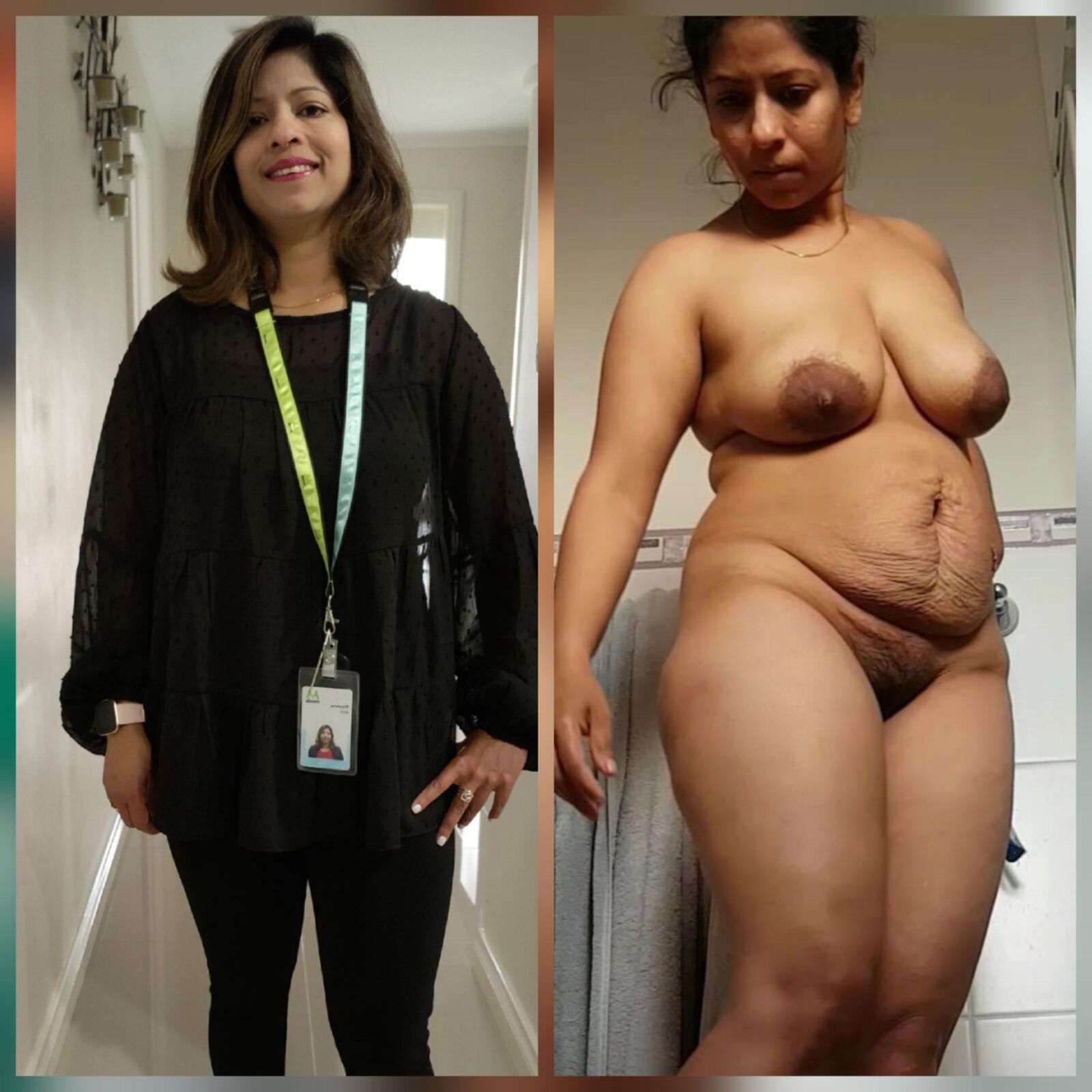 Esposa burra exposta