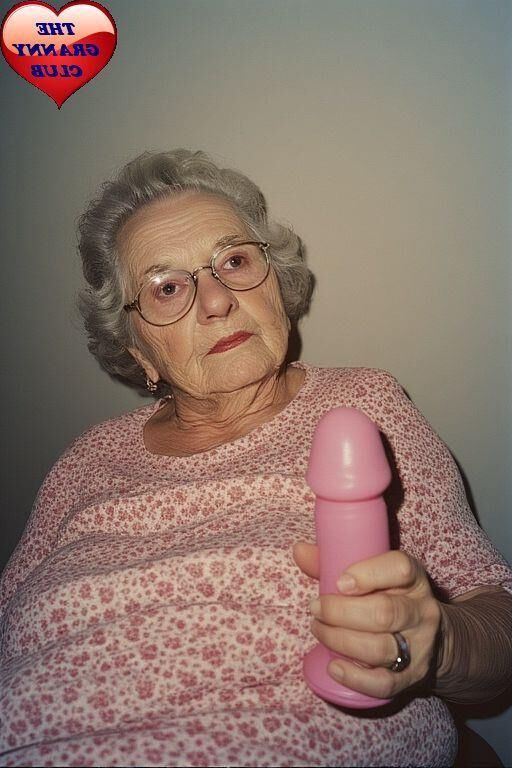 GRANNY IS GETTING READY FOR SOME FUN
