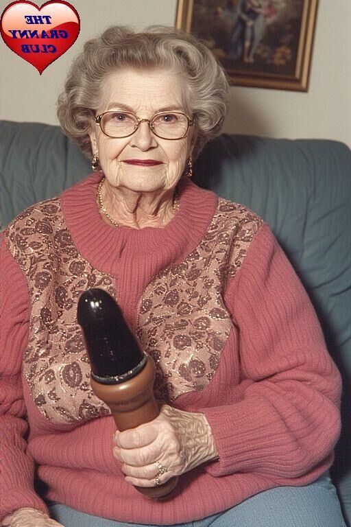 GRANNY IS GETTING READY FOR SOME FUN