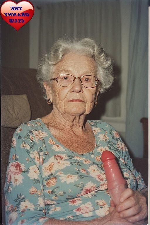 GRANNY IS GETTING READY FOR SOME FUN