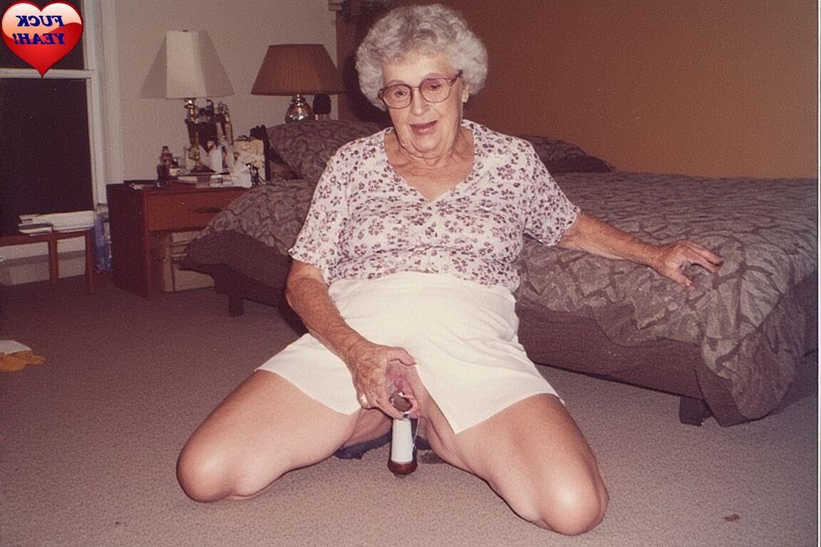 FUCK YEAH! Granny is having a GREAT time!
