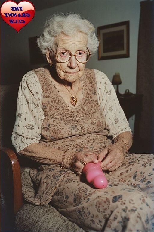 GRANNY IS GETTING READY FOR SOME FUN