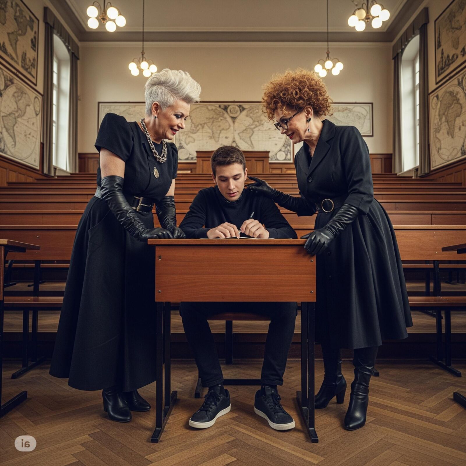 Teacher (restored) 