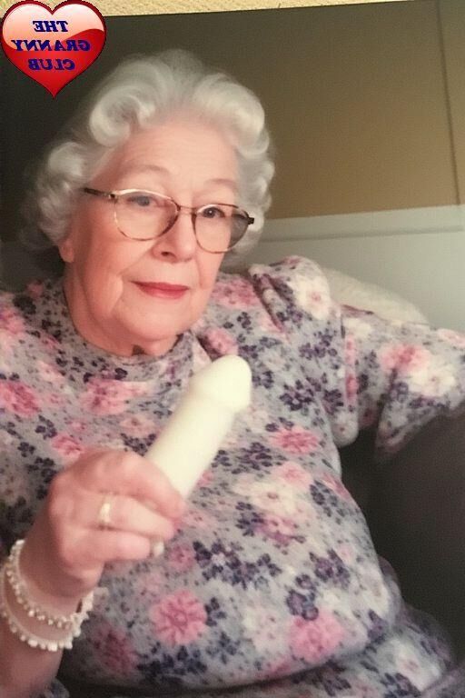 GRANNY IS GETTING READY FOR SOME FUN
