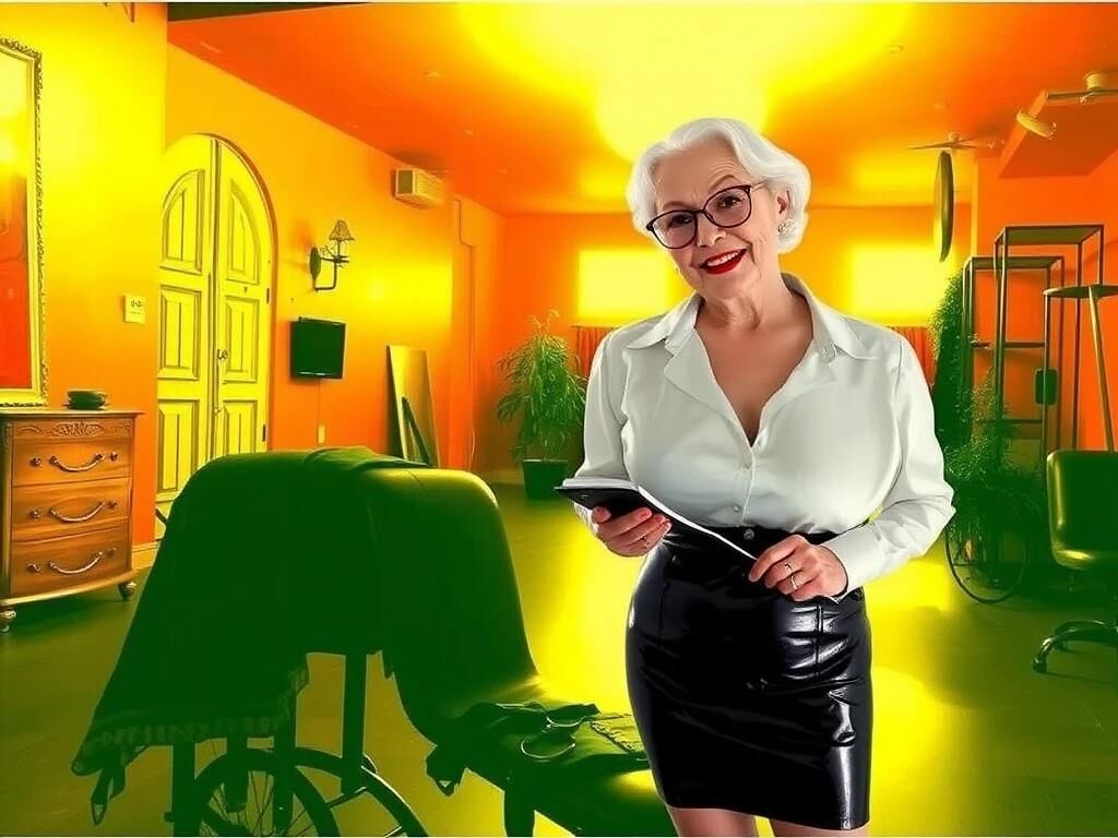 AI collection mature granny