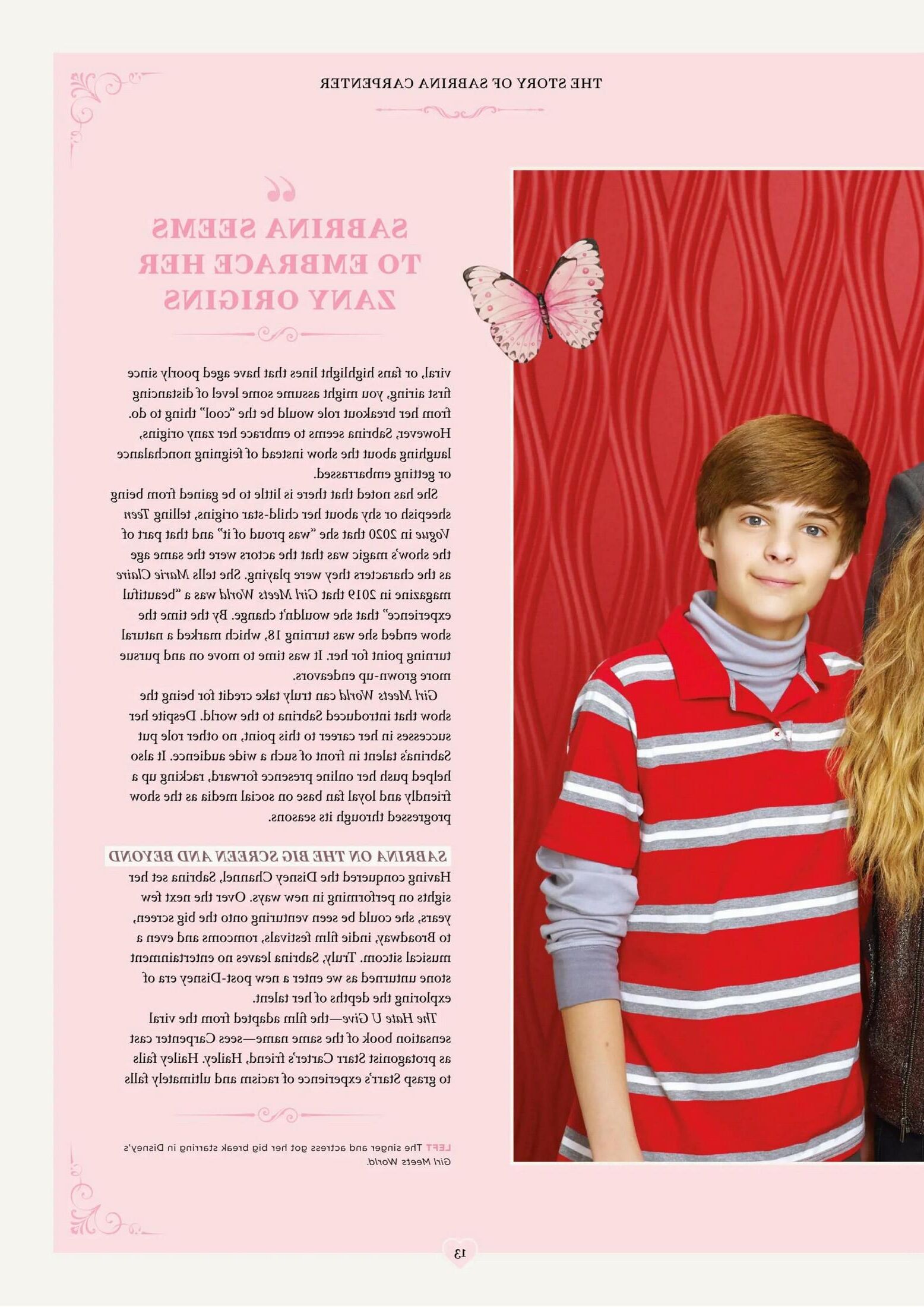 Sabrina Carpenter Sabrina Carpenter edの物語