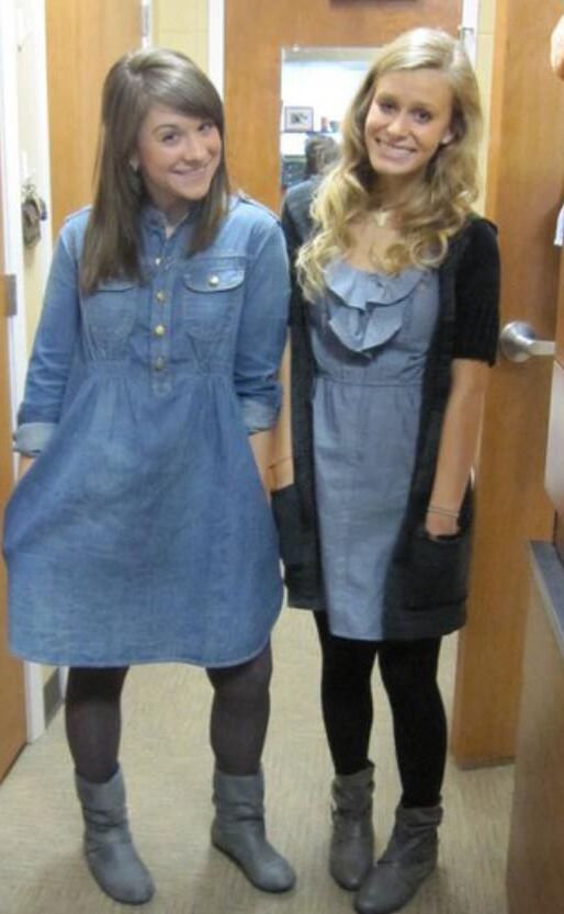 Minhas duas universitárias favoritas! 