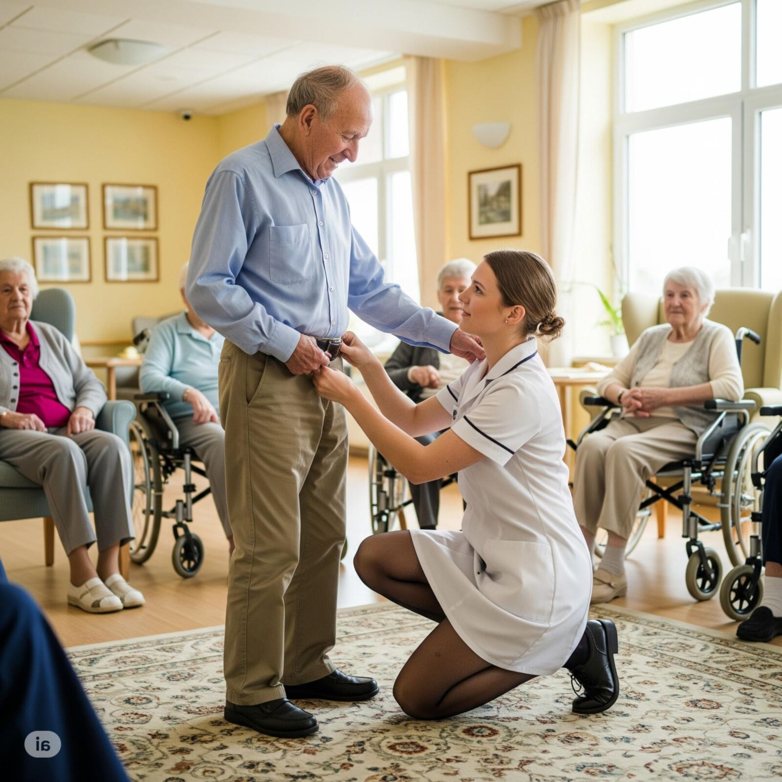 Partie de l'hôpital d'IA