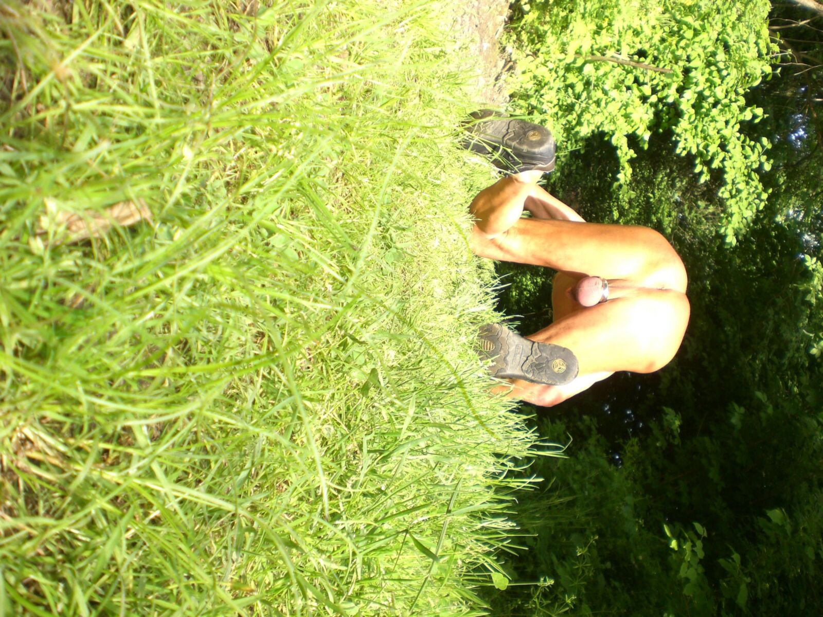 slave pet outdoor with leash
