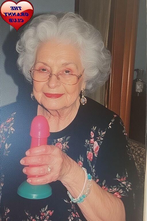 GRANNY IS GETTING READY FOR SOME FUN