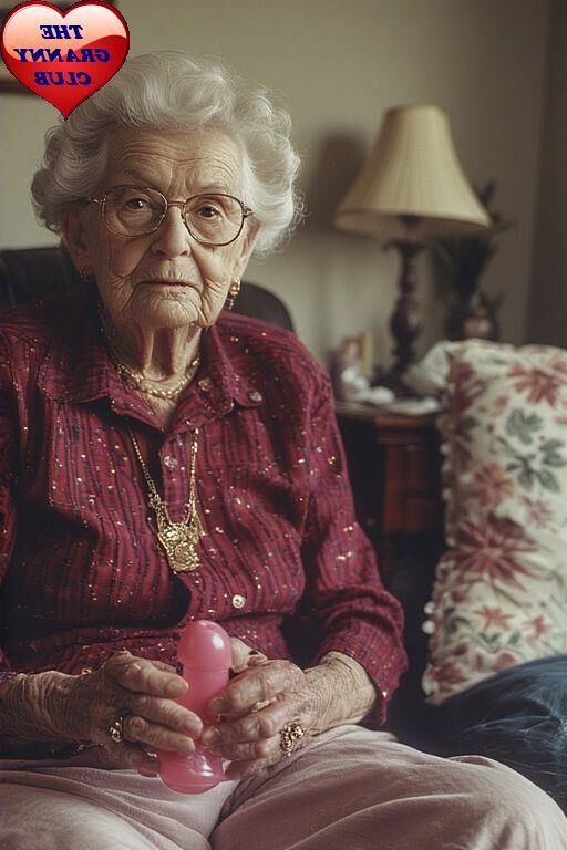 GRANNY IS GETTING READY FOR SOME FUN