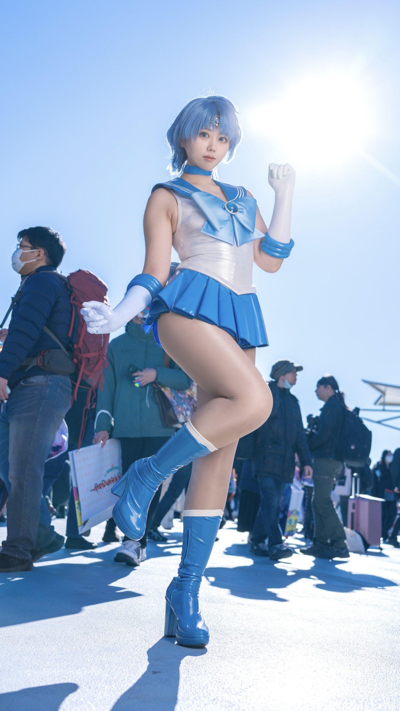 Asian, Lack, Nylons 