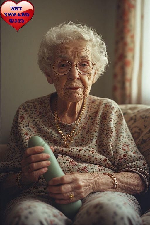GRANNY IS GETTING READY FOR SOME FUN