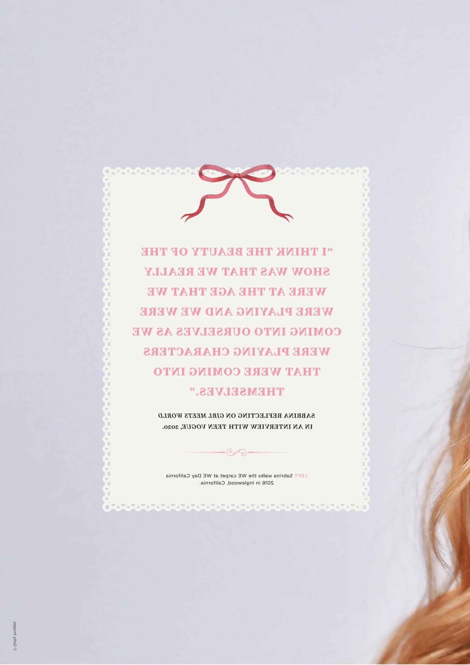 Sabrina Carpenter Sabrina Carpenter edの物語