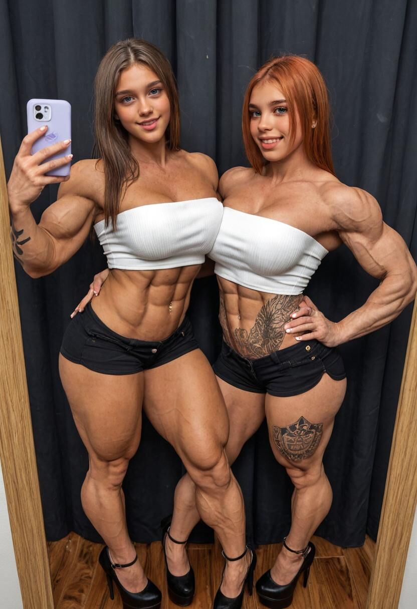 KI -Muskelmädchen