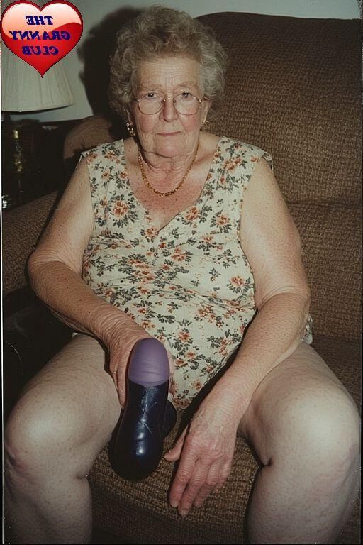 GRANNY IS GETTING READY FOR SOME FUN