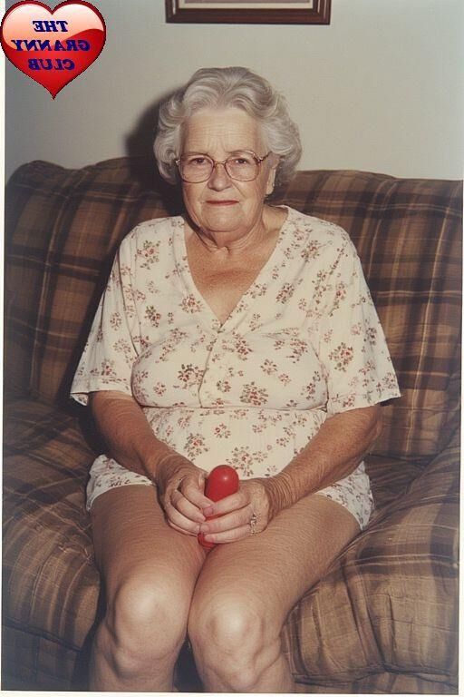 GRANNY IS GETTING READY FOR SOME FUN