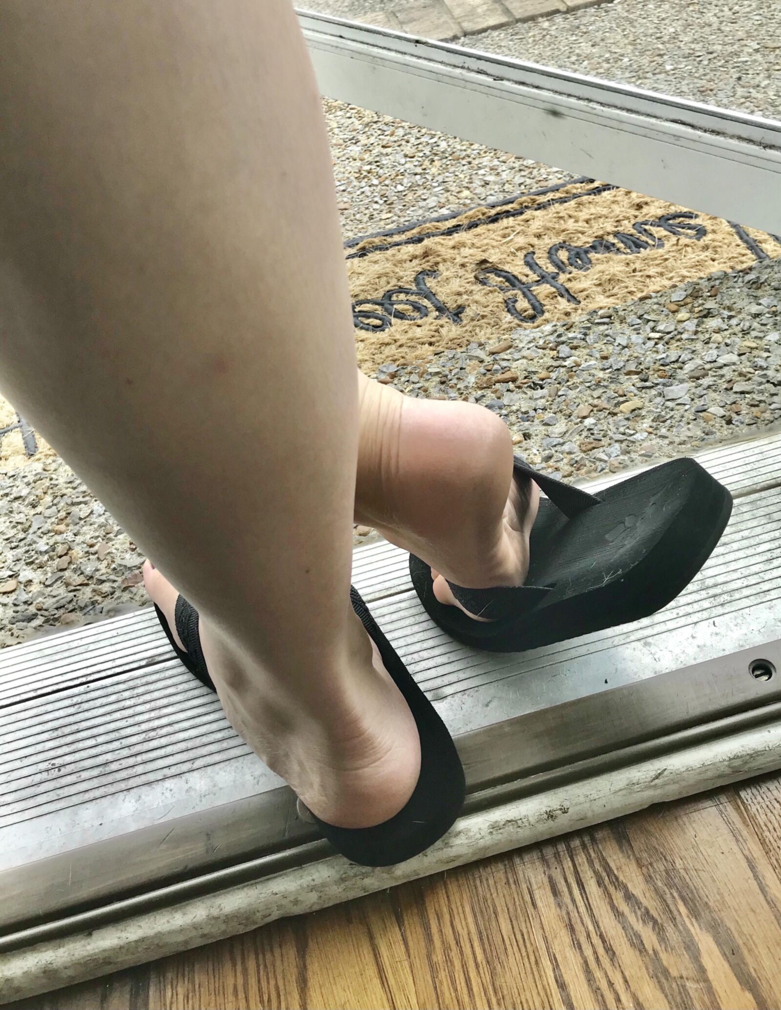 ジェニーセクシーな熟女の足