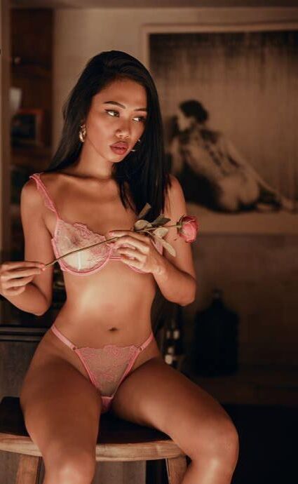 Poussin asiatique de mauvais cul