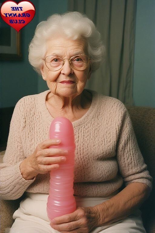 GRANNY IS GETTING READY FOR SOME FUN
