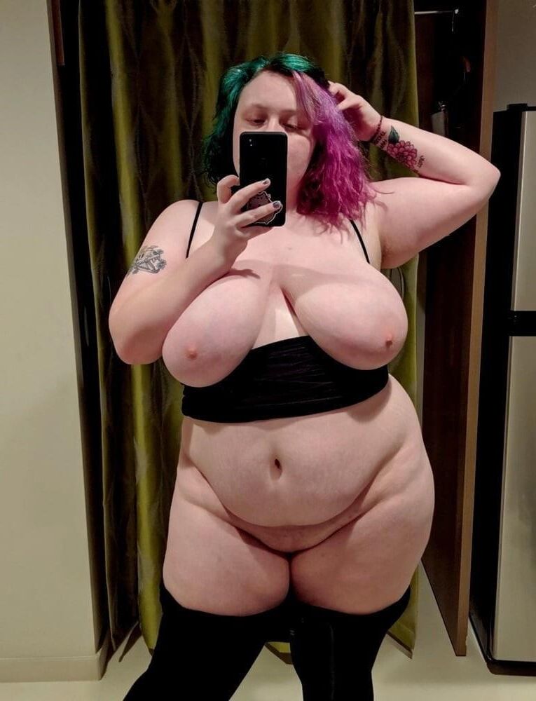 Verschiedene BBW Schlampen jung und alt