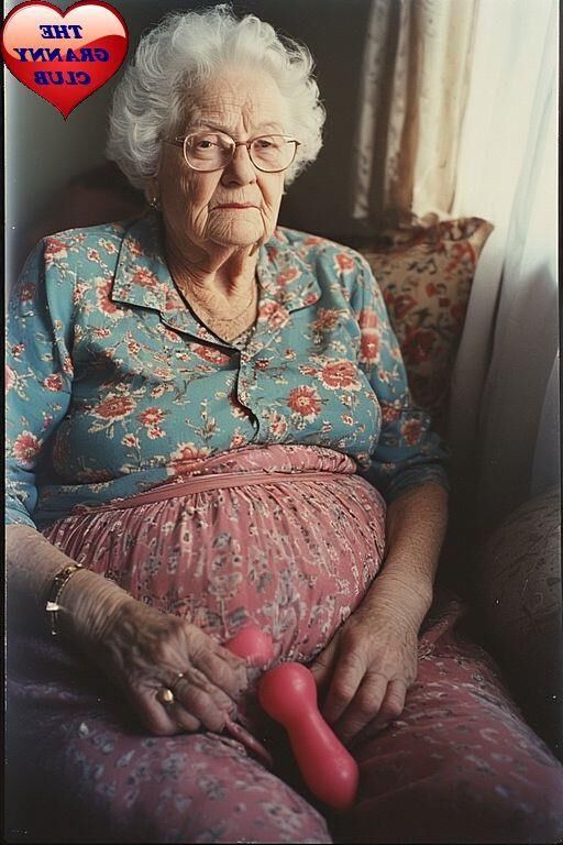 GRANNY IS GETTING READY FOR SOME FUN