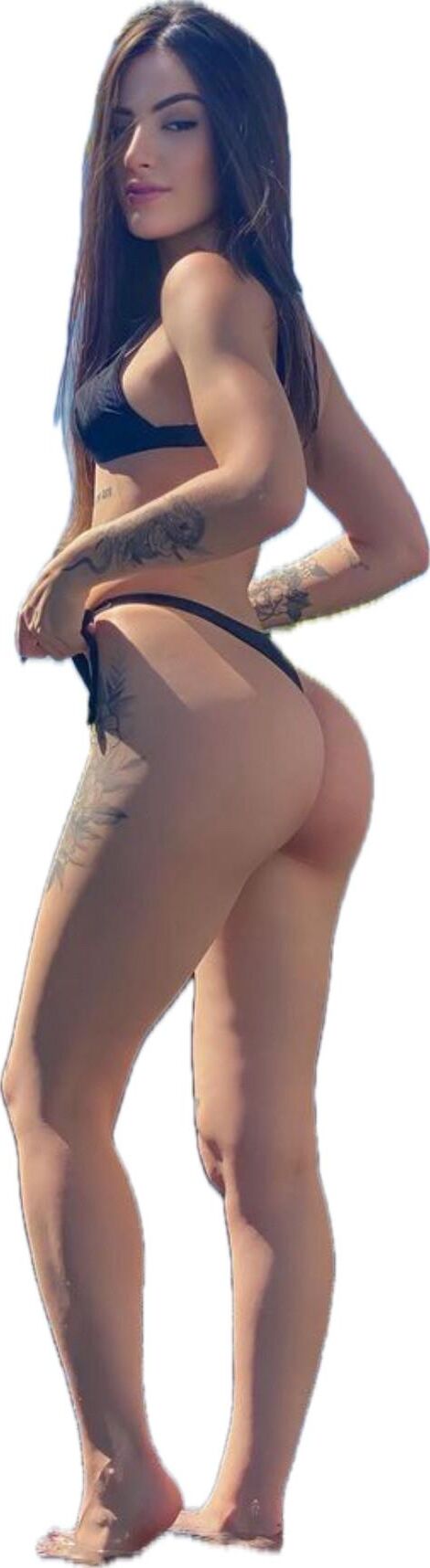 Latina Cute Big Butt Stickers 