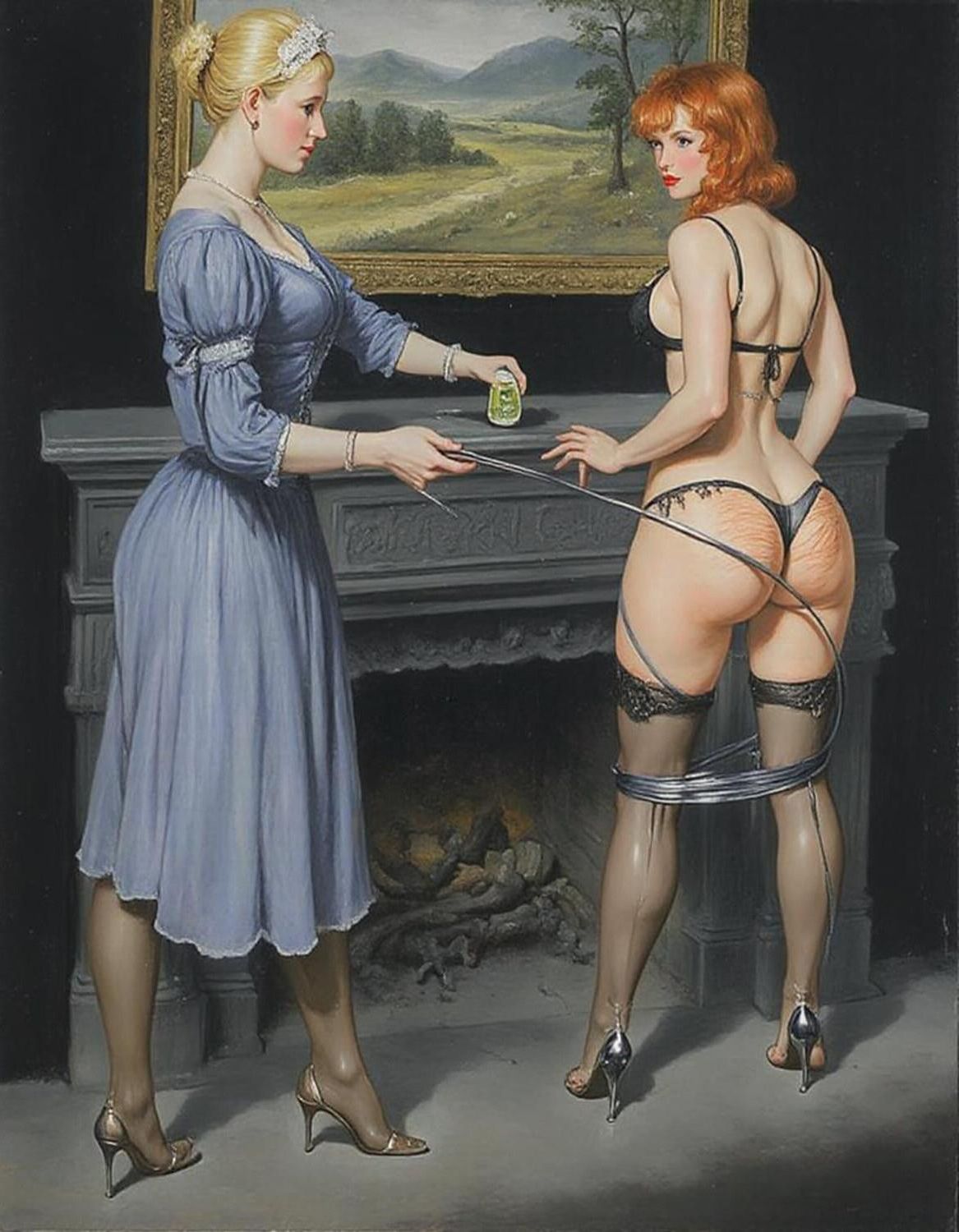 Domestic Discipline art