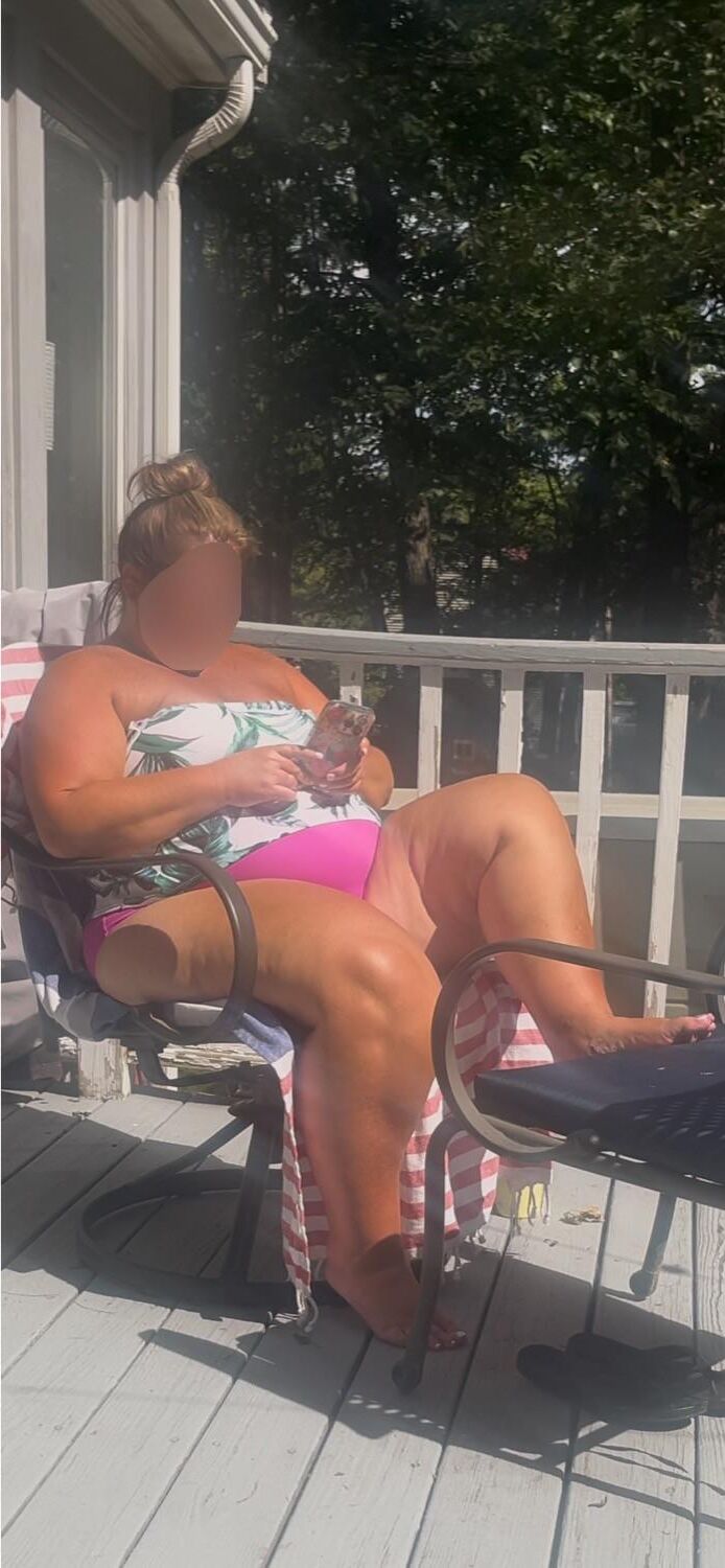 Bbw big girl bathing suit 