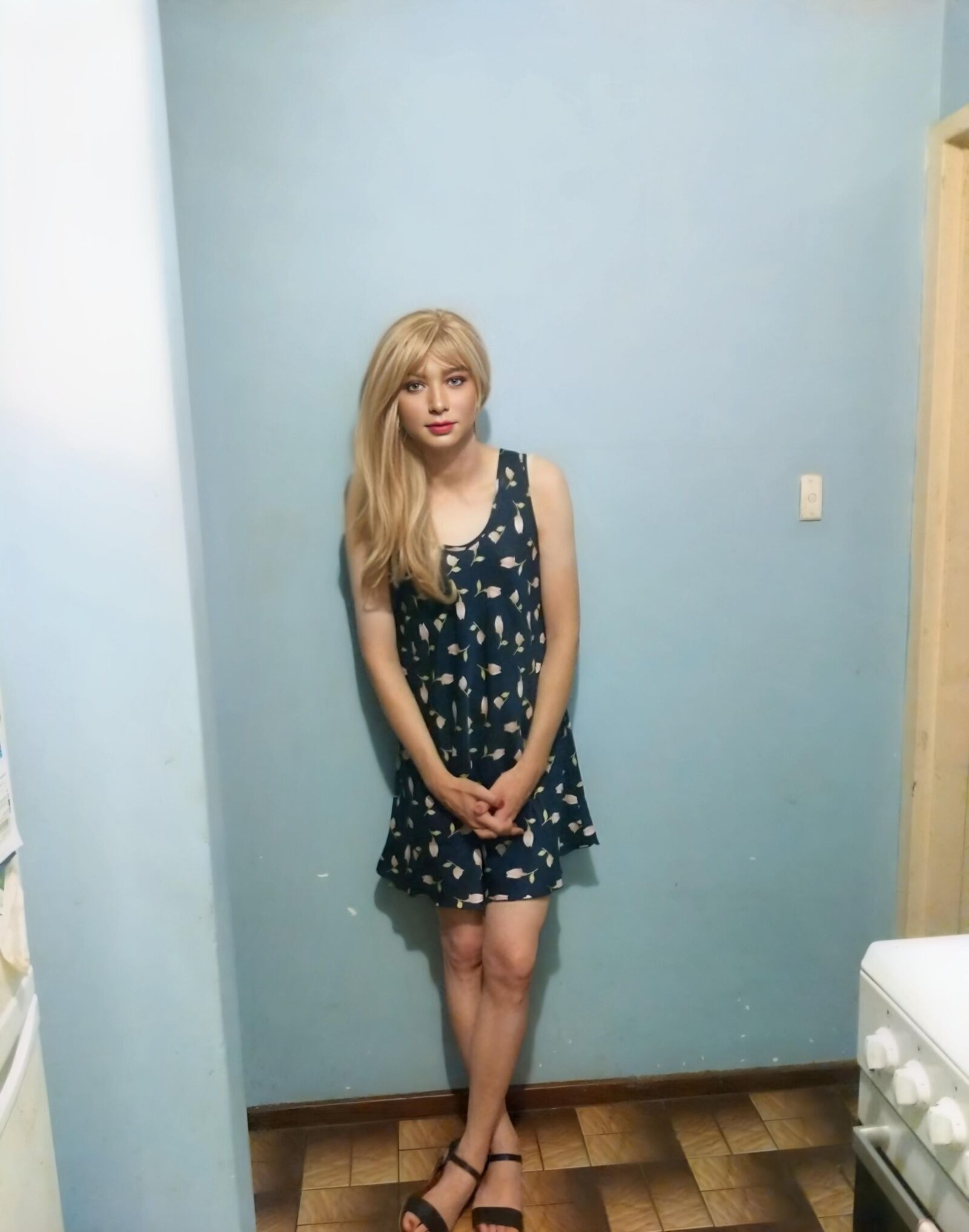 Meu vestido favorito em casa