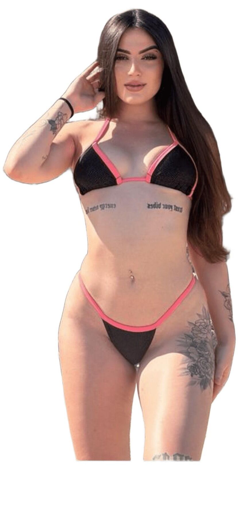 Latina Cute Big Butt Stickers 