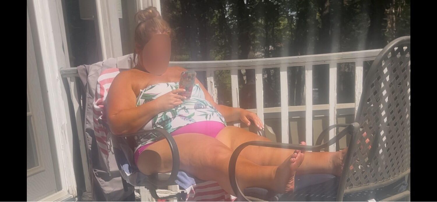 Bbw big girl bathing suit 