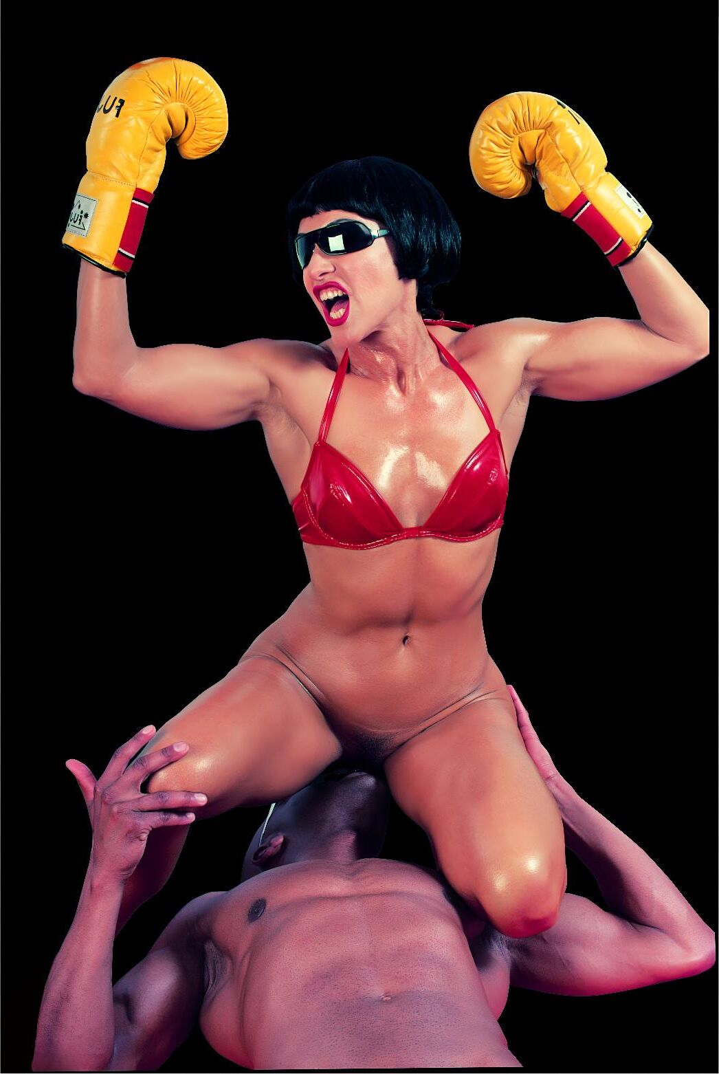 Dominatriz de kickboxing
