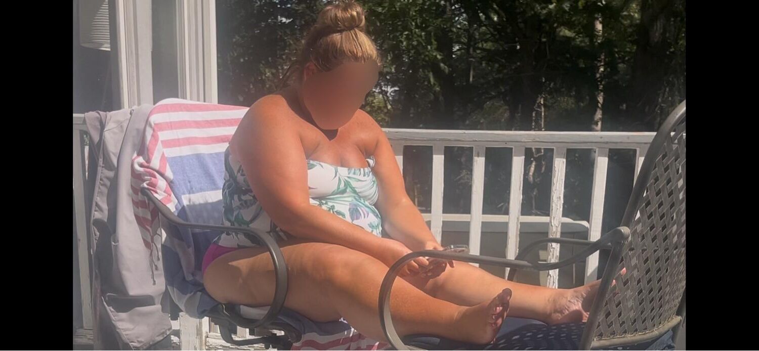 Bbw big girl bathing suit 