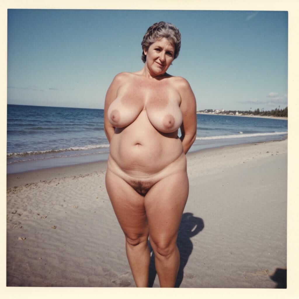 Retro vollbusige Strandbabes