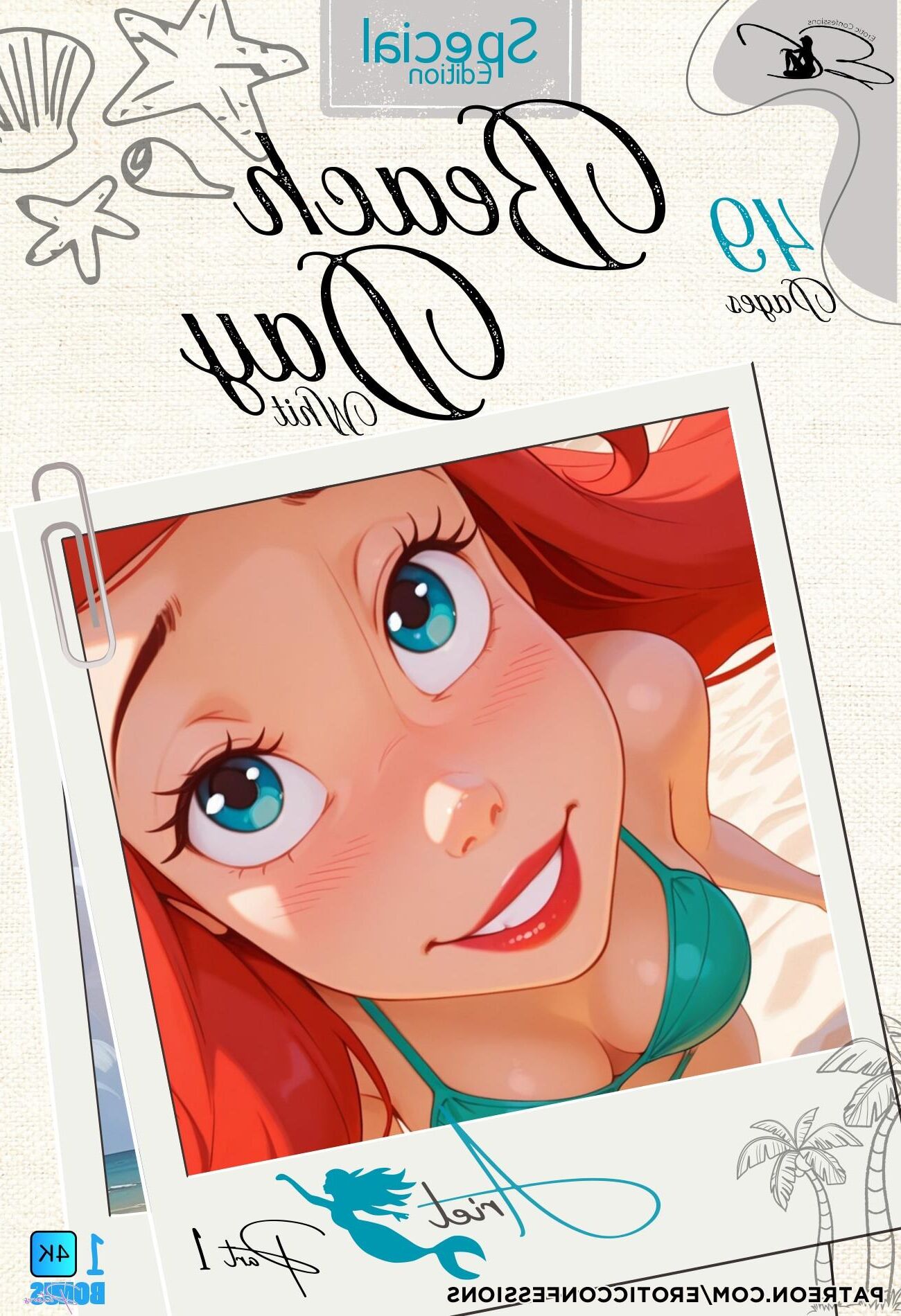 Strandtag Whit Ariel